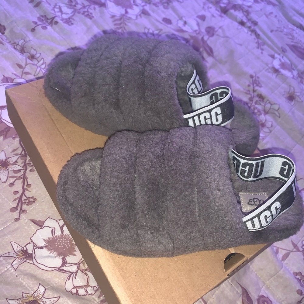 Fluff Yeah Ugg Slippers 🤍
